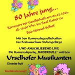 Wir werden 80 Jahre jung...